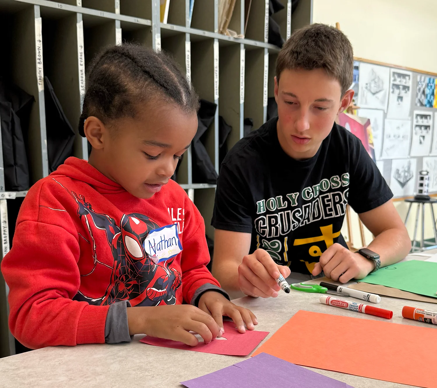 Holy Cross High School Day of Service